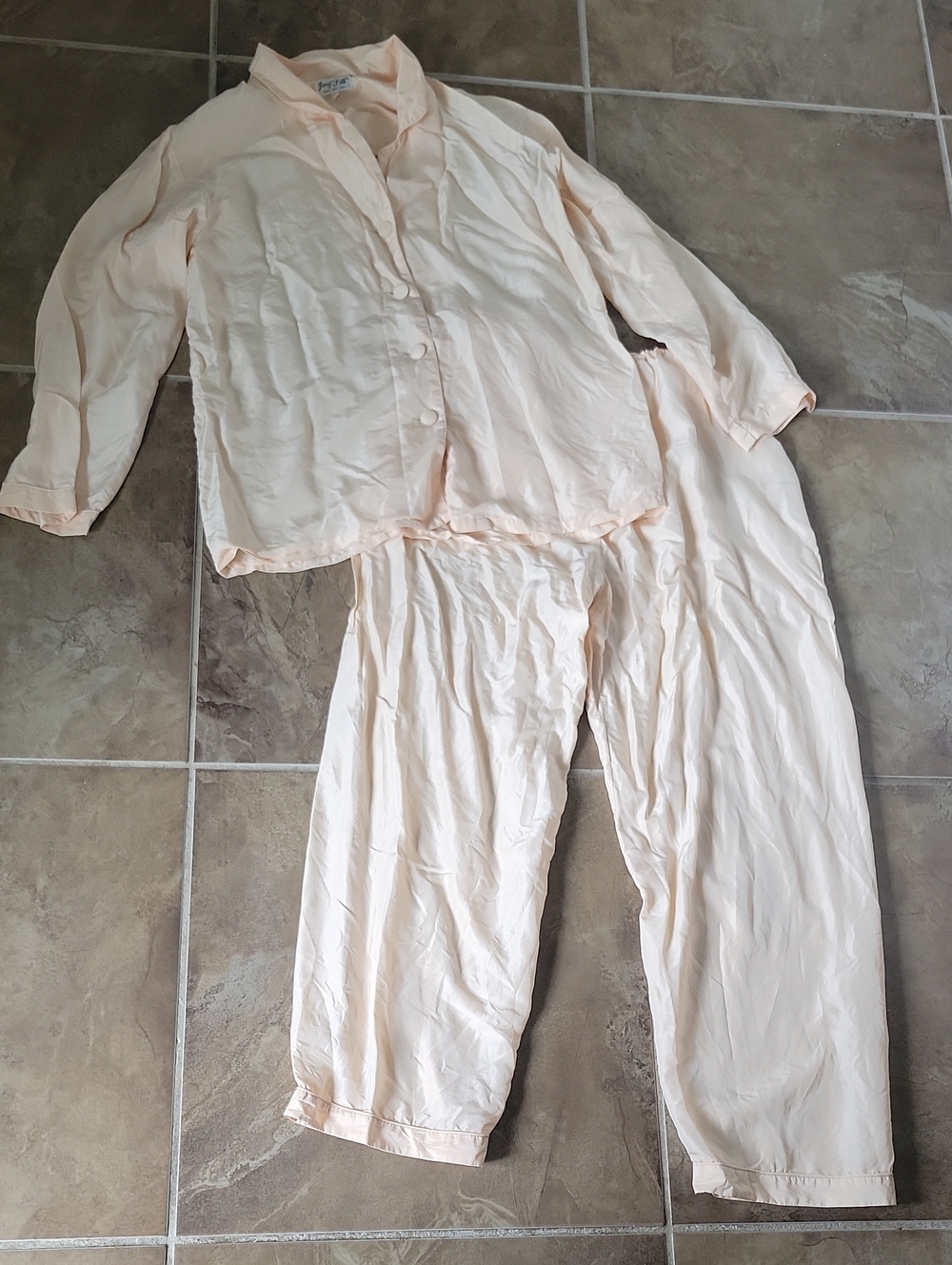 Vintage Silk Pj Set